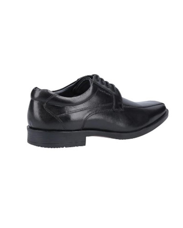 Hush Puppies Brendon Smart Leather Shoes view from the back