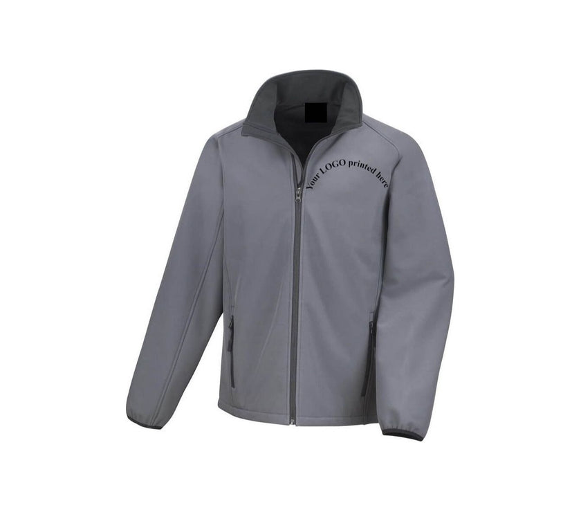 softshell jacket with inner layer microfleece