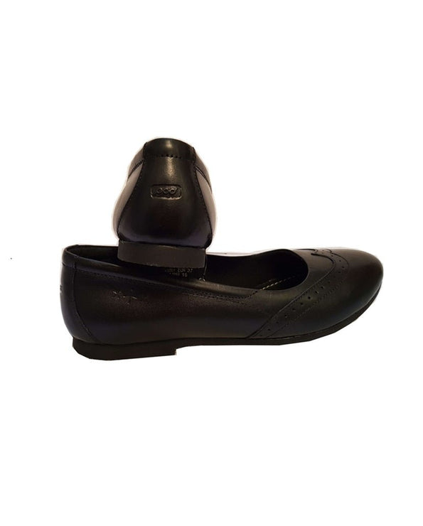 POD Leather Girls Slip-on School Shoes - Clonboy Ltd