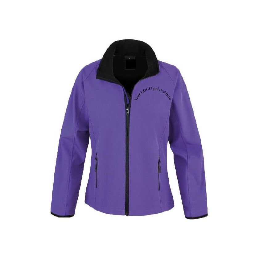 Fitted soft 2024 shell jacket